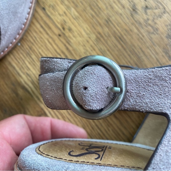 Sofft Maben Sandal Lilac Suede Size 8 EUC - Picture 13 of 15
